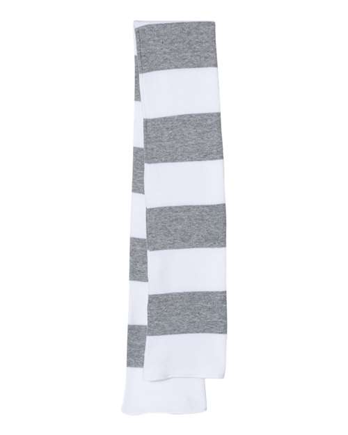 Rugby-Striped Knit Scarf (8512901644565)