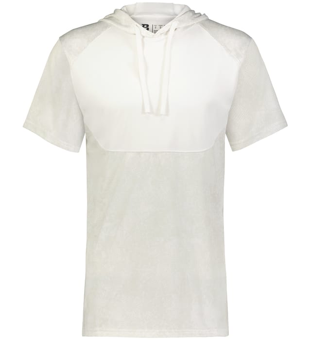 Stadium Print Short Sleeve Performance Hooded T