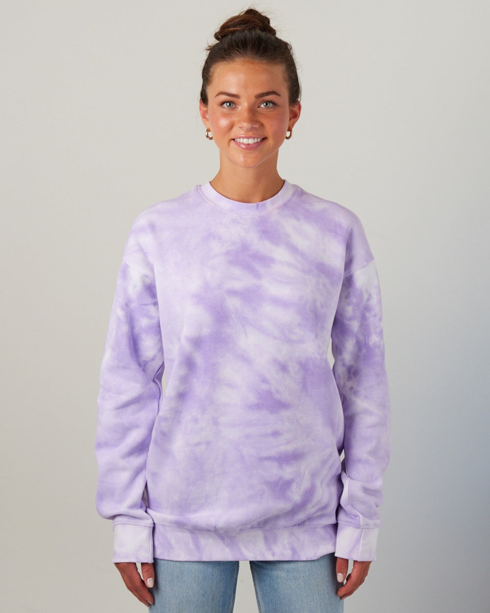 Tie-Dye Crewneck Sweatshirt