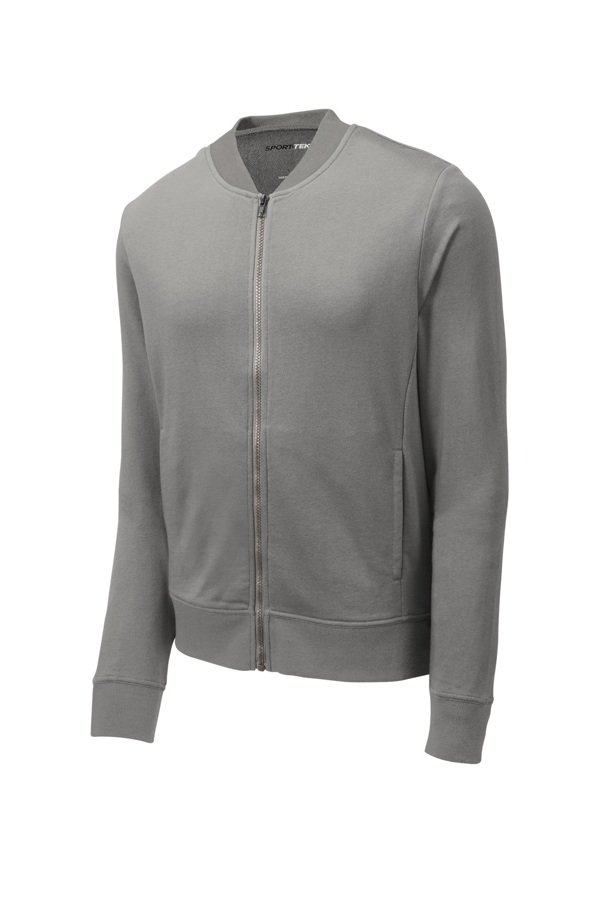 French Terry Full-Zip Bomber
