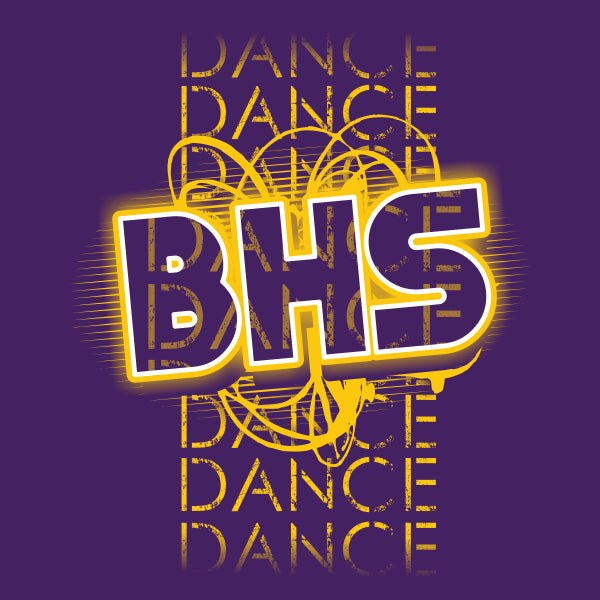 Dance/Poms Design Template 27