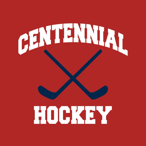 Hockey Embroidery Design Template 01