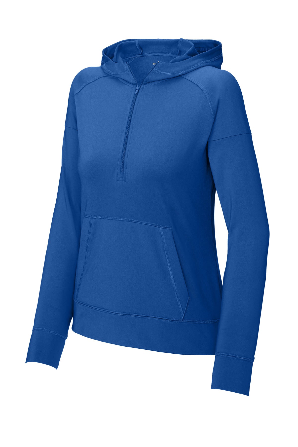 Ladies Stretch 1/2 Zip Hoodie