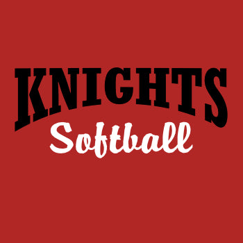 Softball Embroidery Design Template 02