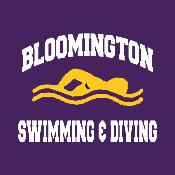 Swimming & Diving Embroidery Design Template 01