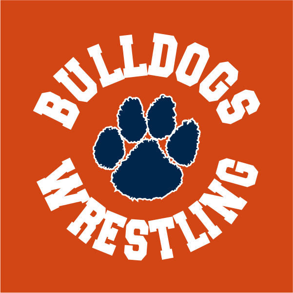 Wrestling Embroidery Design Template 05