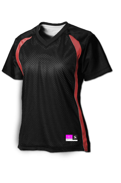 Ladies Fan Mesh Football Jersey