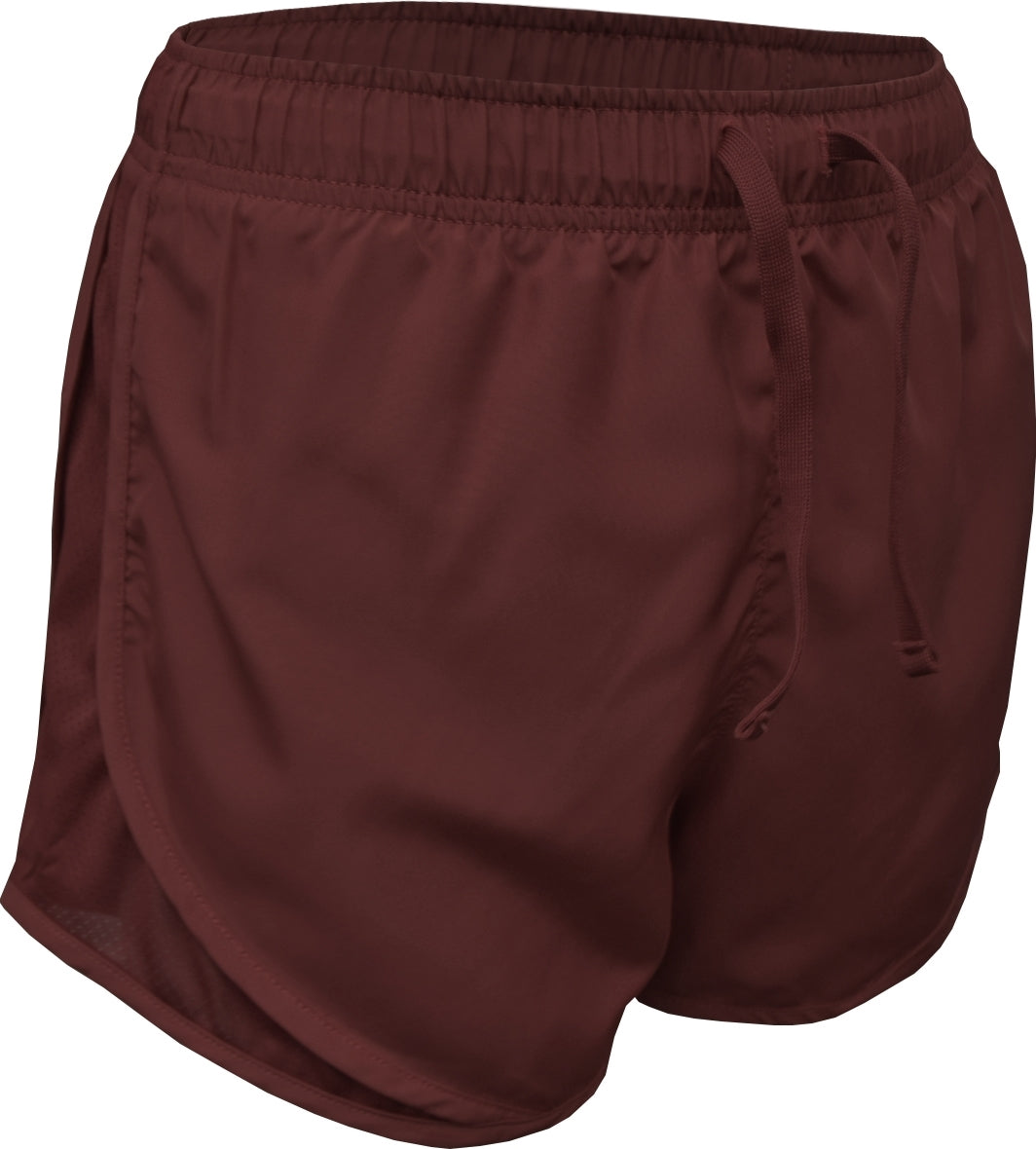 Ladies/Girls Solid Running Shorts