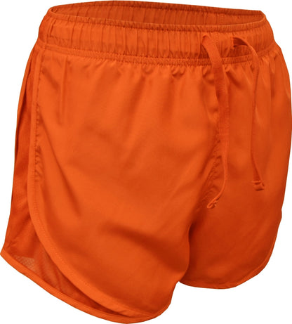 Ladies/Girls Solid Running Shorts