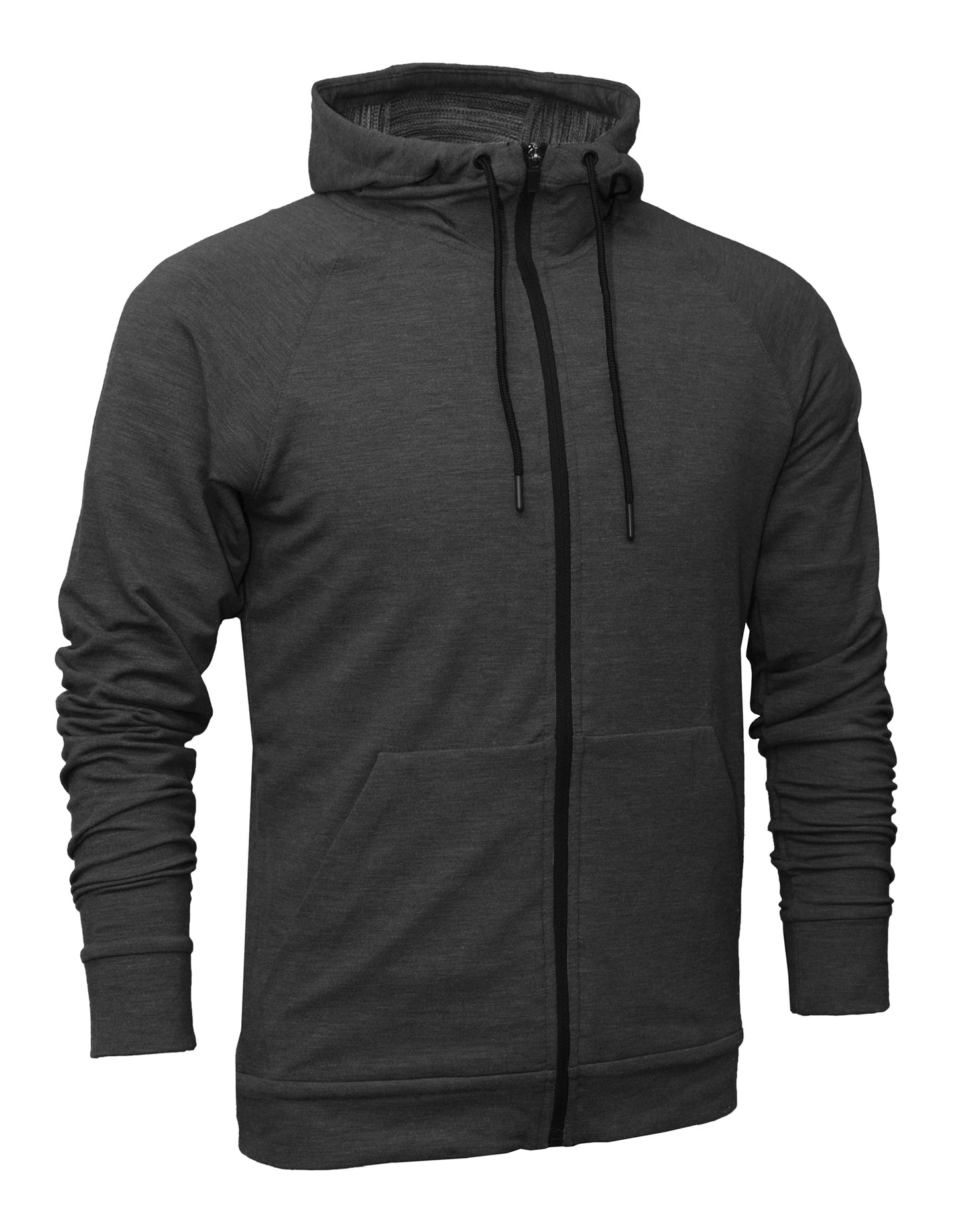 Full-Zip Scuba Neck Triblend