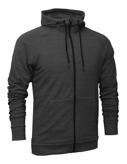 Full-Zip Scuba Neck Triblend
