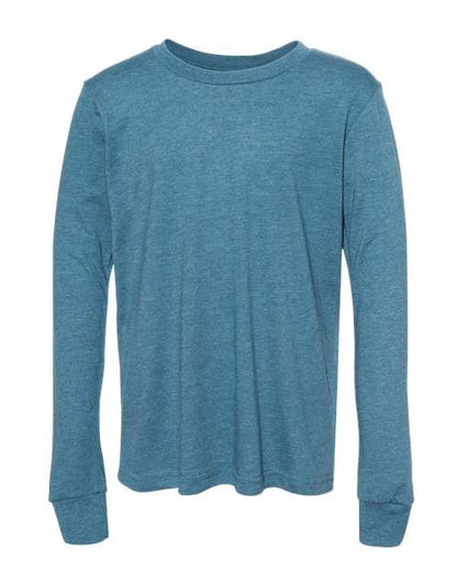 Heathered Soft Jersey Long Sleeve T-shirt