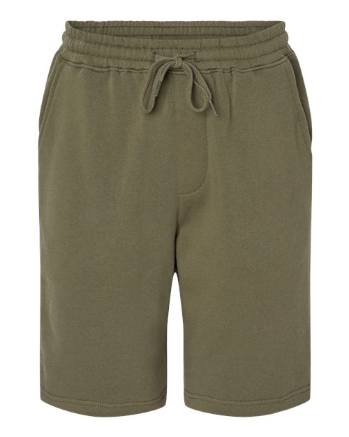 Fleece shorts with pockets