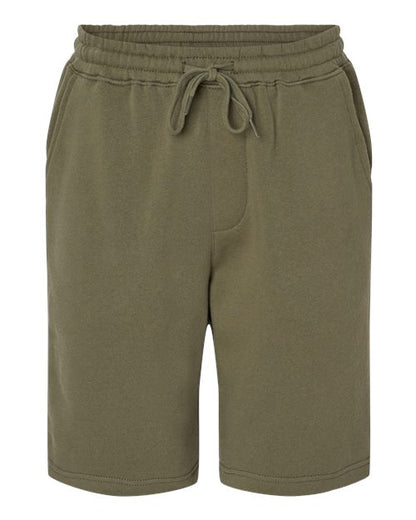 Fleece shorts with pockets