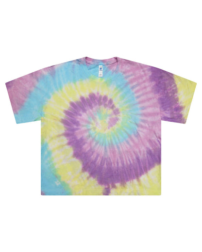 Ladies Cropped Tie-Dye T