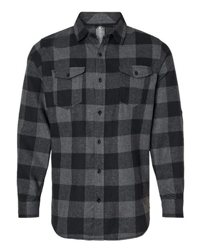 Long Sleeve Plaid Flannel Shirt