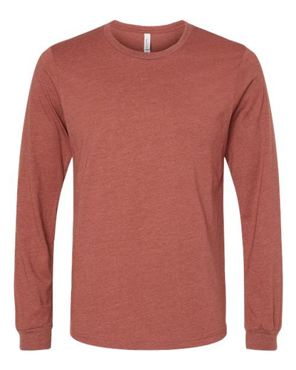 Heathered Soft Jersey Long Sleeve T-shirt