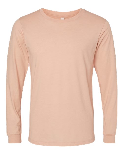 Heathered Soft Jersey Long Sleeve T-shirt
