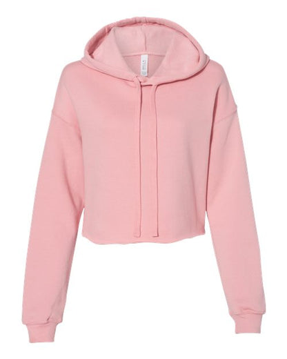 Ladies Cropped Hooded Sweatshirt