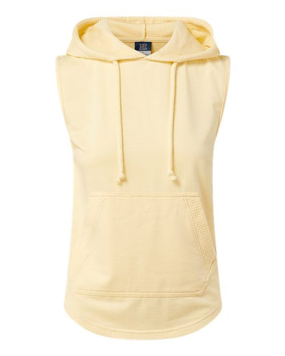 Ladies Kinsley Sleeveless Hooded Sweatshirt
