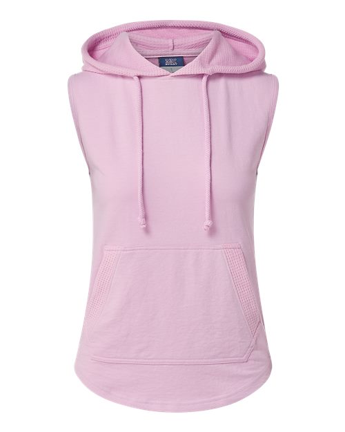 Ladies Kinsley Sleeveless Hooded Sweatshirt