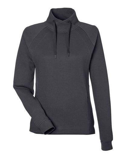Ladies Rhythm Waffle 1/4 Zip Pullover