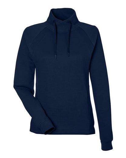 Ladies Rhythm Waffle 1/4 Zip Pullover