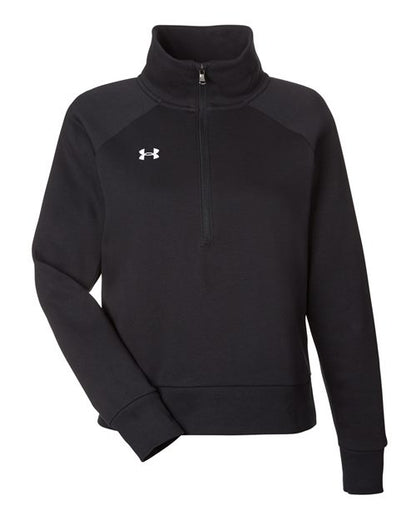 Ladies Under Armour Rival 1/4 Zip Sweatshirt