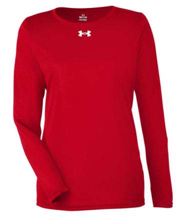 Ladies Under Armour Team Tech Long Sleeve T-shirt