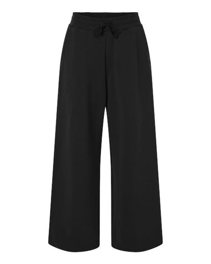 Ladies French Terry Wide Leg Pants