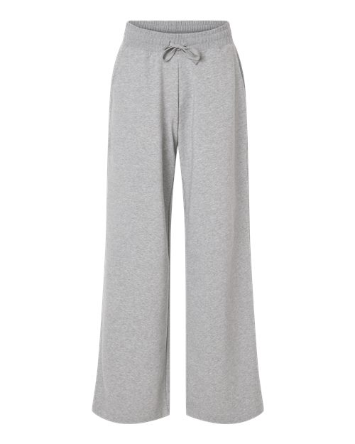 Ladies French Terry Wide Leg Pants