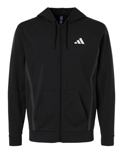 Adidas Game & Go Full-Zip Hooded Sweatshirt