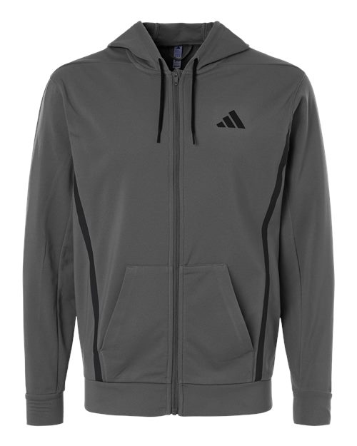 Adidas Game & Go Full-Zip Hooded Sweatshirt