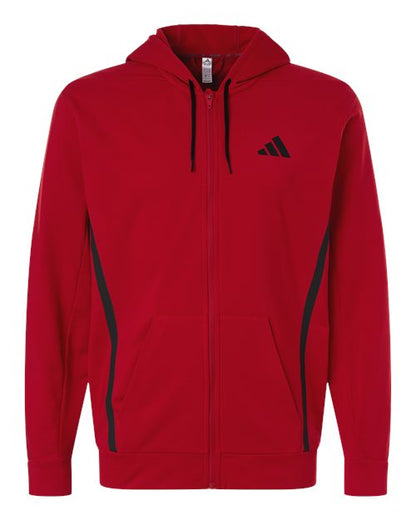 Adidas Game & Go Full-Zip Hooded Sweatshirt