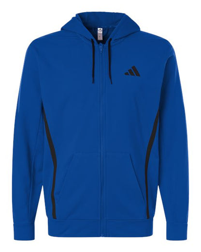 Adidas Game & Go Full-Zip Hooded Sweatshirt
