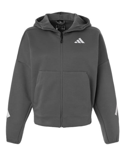 Ladies Adidas Z.N.E. Full-Zip Hooded Sweatshirt