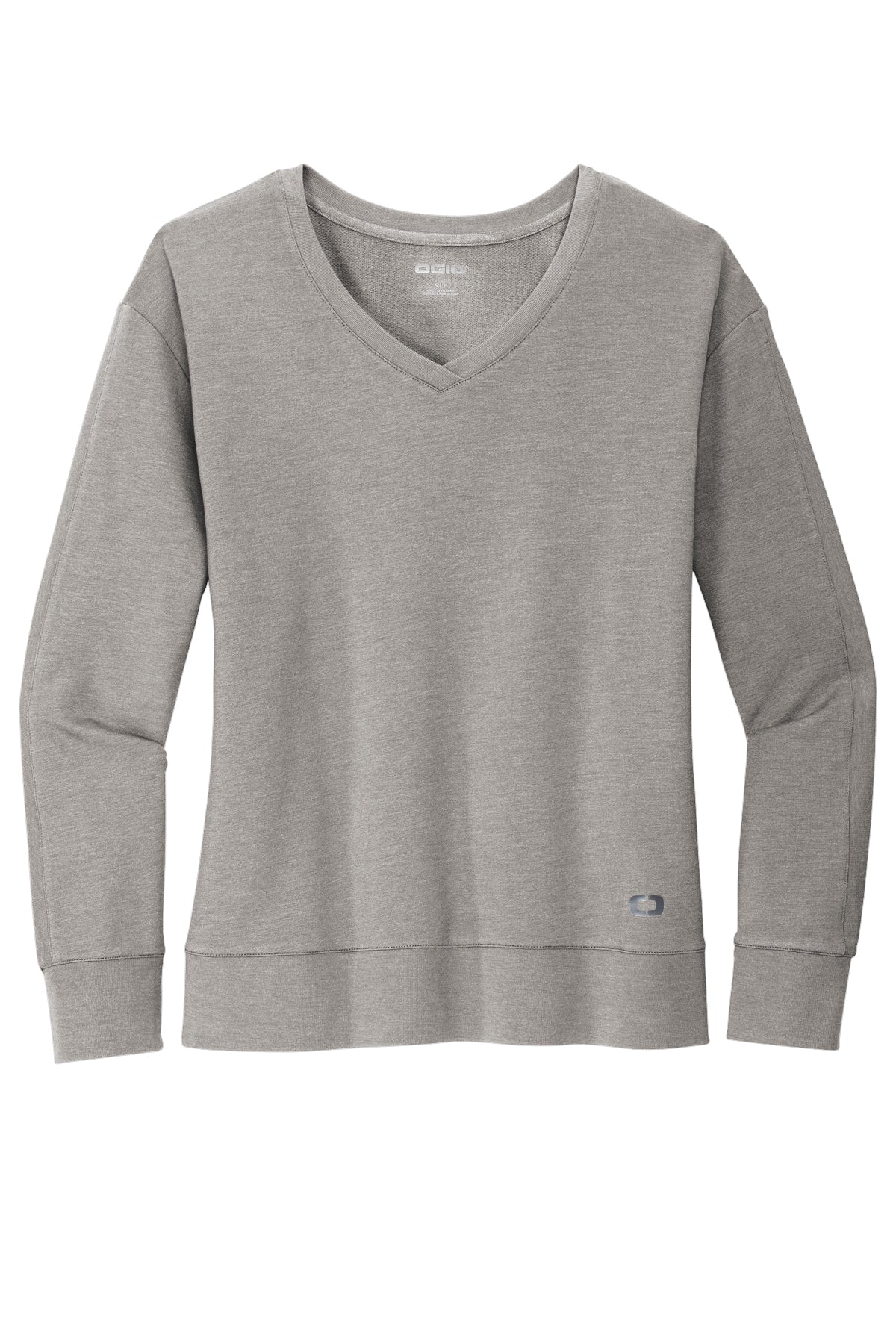 Ladies OGIO Luuma Long Sleeve V-Neck