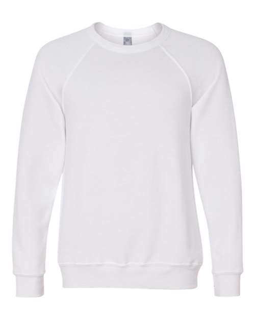 Sponge Fleece Raglan Crewneck Sweatshirt