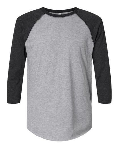 Baseball Fine Jersey 3/4 Sleeve Tee