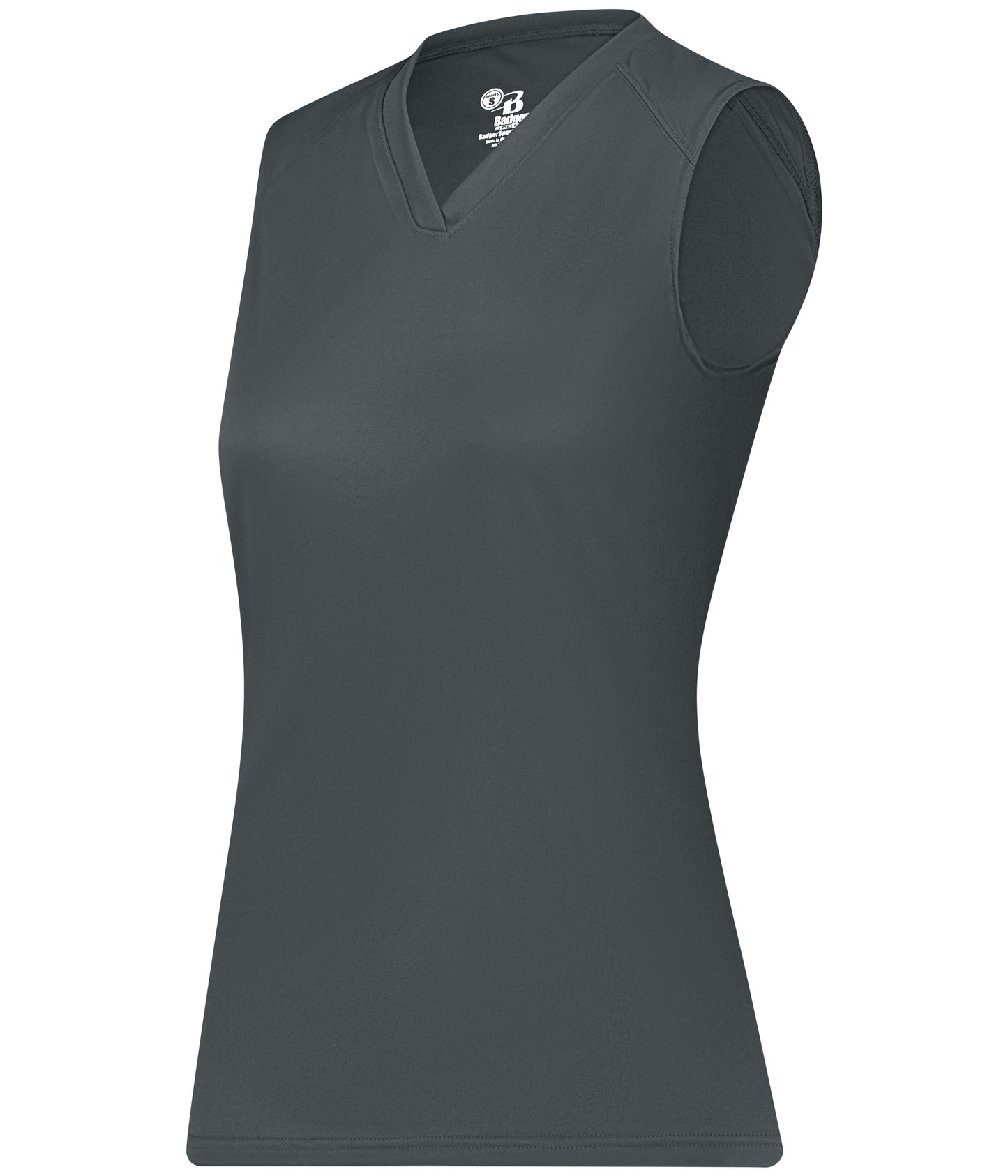 Girls/Ladies Performance Sleeveless V-Neck T