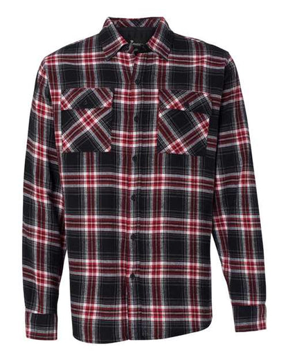 Long Sleeve Plaid Flannel Shirt