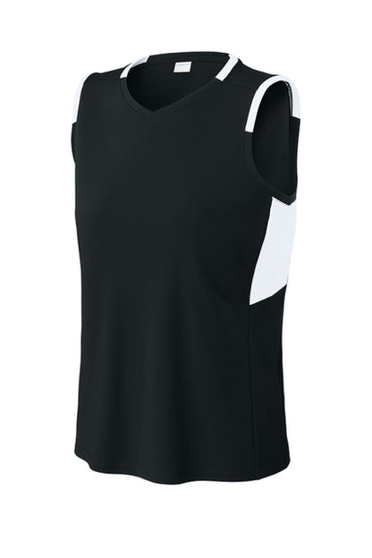 Ladies Performance Club Sleeveless V-Neck T