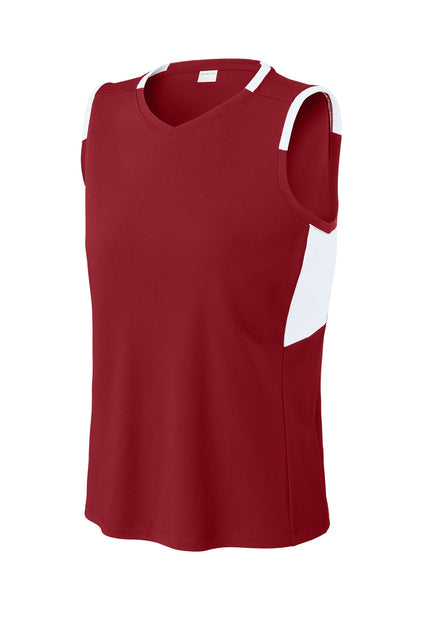 Ladies Performance Club Sleeveless V-Neck T