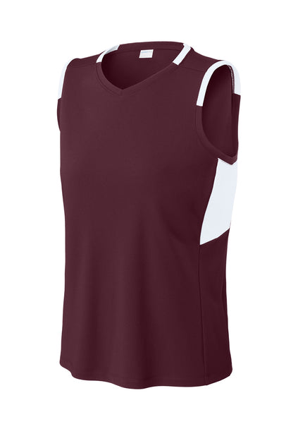 Ladies Performance Club Sleeveless V-Neck T
