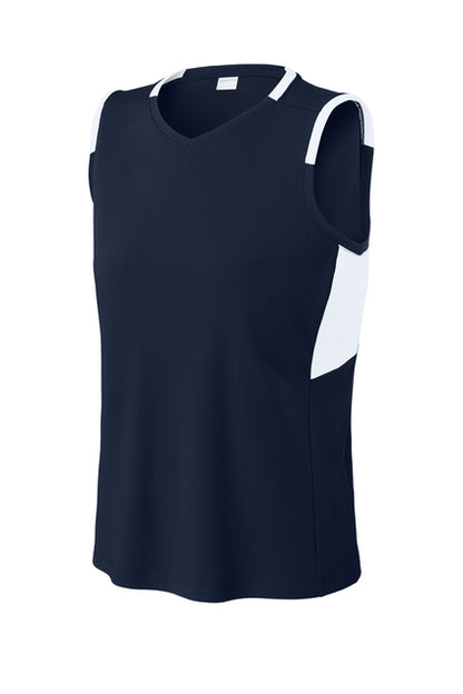 Ladies Performance Club Sleeveless V-Neck T