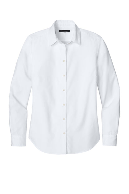 Ladies Nailhead Easy Care Long Sleeve Shirt