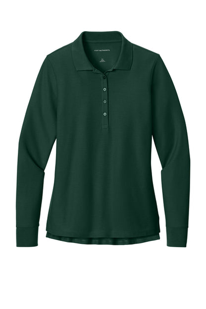 Ladies Wearever Signature Pique Long Sleeve Polo