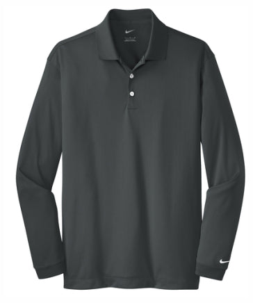 NIKE Long Sleeve Dri-FIT Stretch Tech Polo