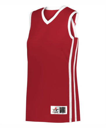 Ladies 2-Stripe Basketball Jersey