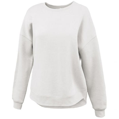 Ladies Curve Bottom Soft Sponge Crewneck